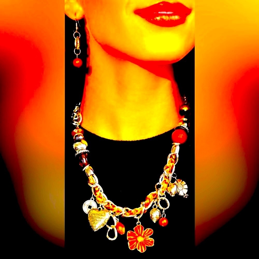 ❤️🙏 LUKE 10:27🙏 PAPARAZZI “CHARMED, I AM SURE” BROWN NECKLACE❗️ ❤️ LUKE 10:27❤️ - Picture 3 of 6